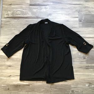 Chico’s Travelers Size 3 Open Front Cardigan